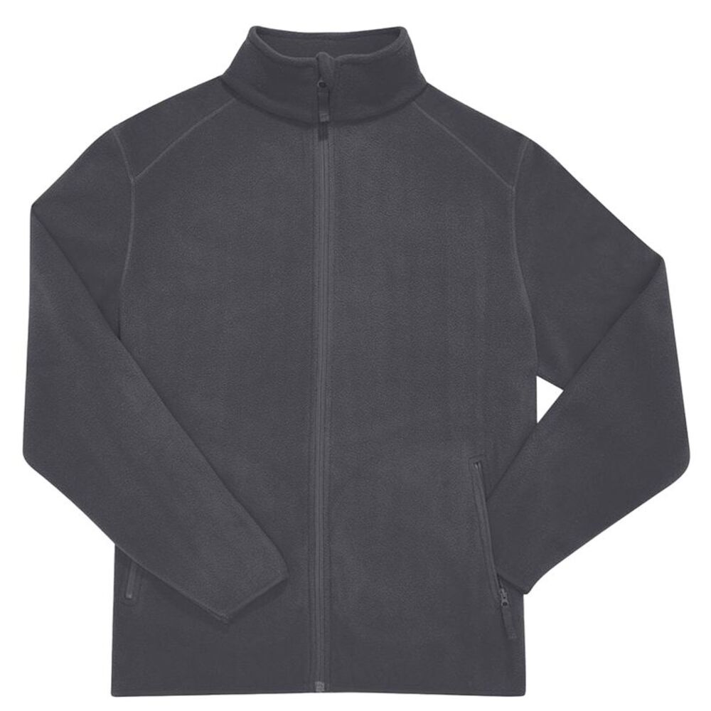 B&C Unisex Adult Reset Polar Fleece Jacket / Dark Grey